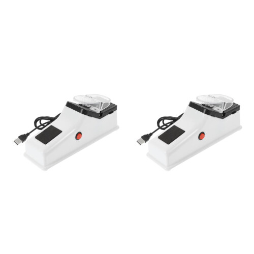 2Pièces Affûteur Couteaux Électrique USB Compact Pour Cuisine 2
