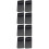 8Pièces Accessoires Double-Face Pratiques Légers 8
