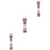 3Pièces Minuteur Enfants Rose 3 Min Brossage Dents 5