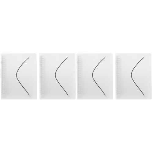 4Pièces Support A5, Clip Plastique , 1