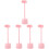5Pièces Toilettage Rose Pour Chat Chiot 5