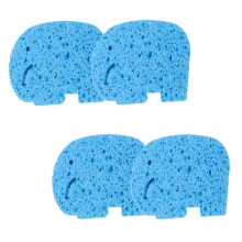 8Pièces Linges De Bain Cartoon Éléphant Naturel