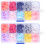 400Pièces Boucles Masques Couleur Assortie Durable Pratique 5
