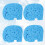 8Pièces Linges De Bain Cartoon Éléphant Naturel 10