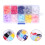 400Pièces Boucles Masques Couleur Assortie Durable Pratique 8