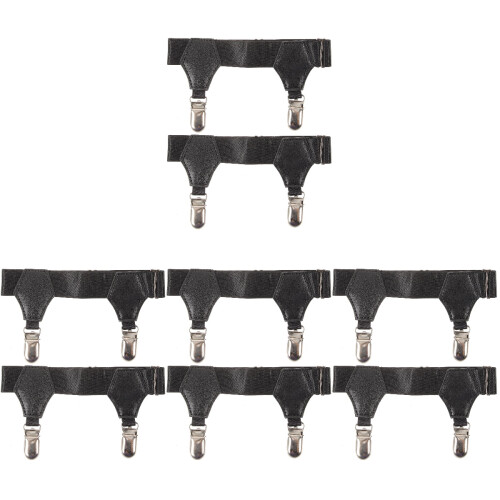 8Pièces Bracelet Fixe Noir Nylon Usage 2