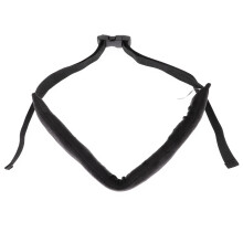 5Pièces Sangles Protection Bébé Chaise Haute Ajustables Noir