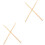 2Paires Baguettes Percussion Noyer 7A Beige Confortables 3