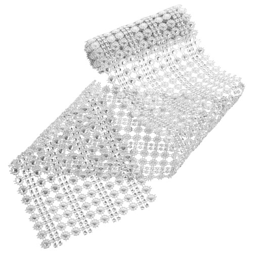 3Pièces Ruban Strass Plastique Décoration Costume DIY