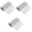 3Pièces Ruban Strass Plastique Décoration Costume DIY 5