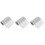 3Pièces Ruban Strass Plastique Décoration Costume DIY 6
