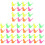 48Pièces Sifflets Plastique Oiseaux Couleurs Variées Party 4