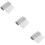 3Pièces Ruban Strass Plastique Décoration Costume DIY 11