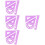 16Pièces Règle Violet Aluminium Précise Portable Pour Travaux École 6