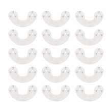 150Pcs Non-Mark White Picture Hangers for Hanging Frames At Home