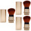 3Pcs Golden Multi-Use Retractable Makeup Brush for Nail Dust Removal 6