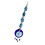 3Pcs Decorative Blue Eye Pendant Devil's Eye Hanging Adornment 1