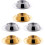 6Pcs Egg Tray Stainless Steel Egg Cups for Breakfast and Snack Serving 2