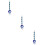 3Pcs Decorative Blue Eye Pendant Devil's Eye Hanging Adornment 6