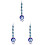 3Pcs Decorative Blue Eye Pendant Devil's Eye Hanging Adornment 3