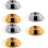 6Pcs Egg Tray Stainless Steel Egg Cups for Breakfast and Snack Serving 7