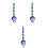3Pcs Decorative Blue Eye Pendant Devil's Eye Hanging Adornment 4