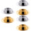 6Pcs Egg Tray Stainless Steel Egg Cups for Breakfast and Snack Serving 6