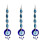 3Pcs Decorative Blue Eye Pendant Devil's Eye Hanging Adornment 5