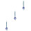 3Pcs Decorative Blue Eye Pendant Devil's Eye Hanging Adornment 10
