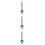 3Pcs Decorative Blue Eye Pendant Devil's Eye Hanging Adornment 7