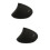 2Pcs Black Wireless Optical Mouse Ergonomic Vertical 6-Key Mice 7
