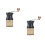 2Pcs Black Ceramic Coffee Mill Manual Crank Portable Grinder for Beans 8
