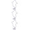 3Pcs White LED Night Lamp Ghost Shape Neon Wall Art for Decor 7