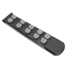 2Pcs Black ABS Guitar Trainer Finger Exerciser for Left Hand Practice