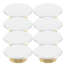 24Pcs Silver Fire Sprinkler Head Cap Iron Heatproof Cover for Home Use