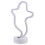 3Pcs White LED Night Lamp Ghost Shape Neon Wall Art for Decor 9