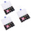 1680Pcs Durable Plastic Safety Eyes and Doll Noses Assorted 7
