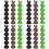 120Pcs Rabbit Ear Plastic Cable Clips Cord Organizer for Office Use 5
