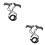 2Pcs Lightweight Black Survival Chain Saws for Camping and Hiking Use 6