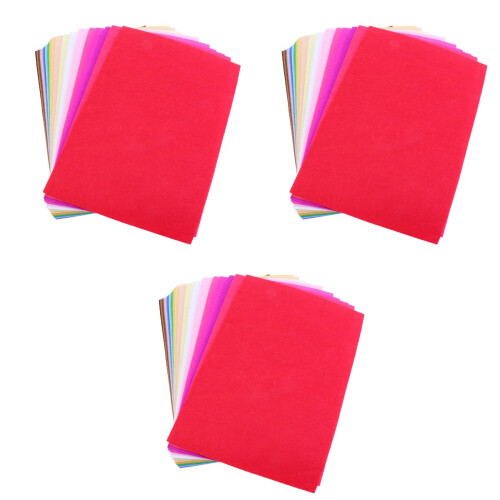 120Pcs Assorted Color Felt Cloth DIY Chips Durable Craft Accessories 2