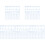 30Pcs Blue Plastic Geometric Rulers for Student Drafting 4