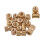 990Pcs Brass Knurled Nut Set Golden Fastener for Plastic Shell Fixing 9
