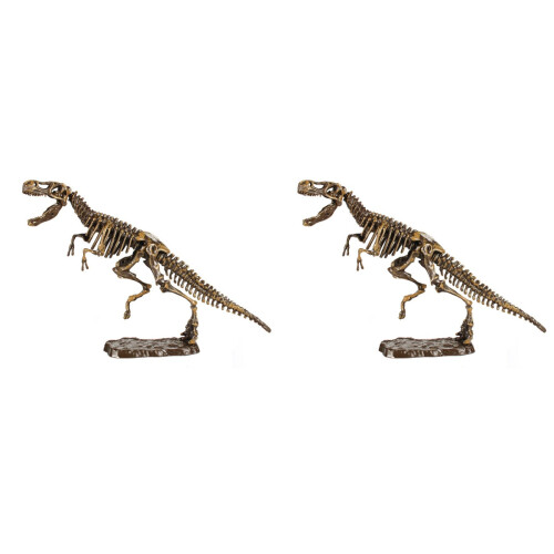 2Sets Dinosaur Skeleton Digging Kit Safe Durable DIY Toy for Kids Play 2