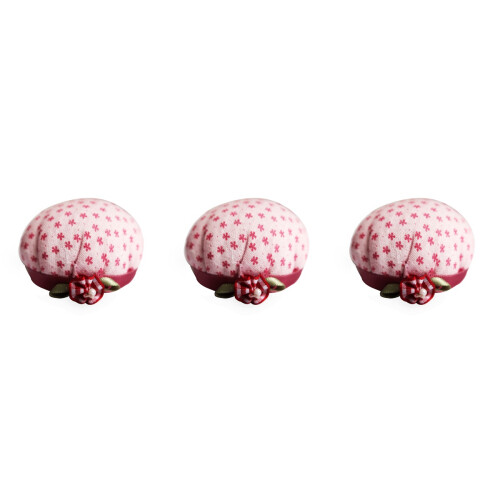 3Pcs Fabric Wrist Pin Cushions Multi Color Portable Needle Holder 2