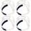 4Pcs Universal Hard Hat Suspension Insert Pe Liner Multi-Color 7