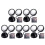 15Pcs Pc Material Office Cubicle Mirror for Computer Monitor 9