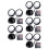 15Pcs Pc Material Office Cubicle Mirror for Computer Monitor 7