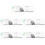 5Sets Paper Eyebrow Stencil Tool for Symmetrical Brows Assorted Color 8