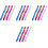 16Pcs Pen Lights with Clip Assorted Colors Pen Light 3