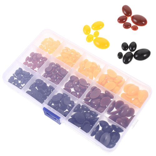 Assorted Color Plastic Flatback Animal Nose for Crochet Dolls DIY 2